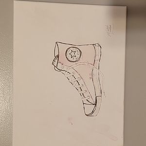 Converse painting